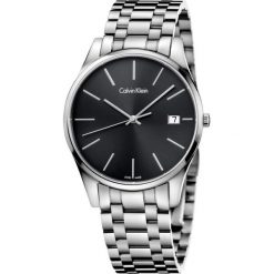 ZEGAREK CALVIN KLEIN TIME K4N21141. Czarne zegarki męskie marki Calvin Klein, ze stali. Za 1199,00 zł.