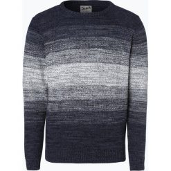 Swetry klasyczne męskie: DENIM by Nils Sundström – Sweter męski, niebieski