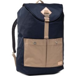 Plecak DOUGHNUT - D111-7012-F Nautical X Almond. Niebieskie torby męskie skórzane Doughnut, bez wzorów, z materiału. W wyprzedaży za 219,00 zł.