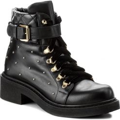 Botki MARELLA - Durante 67960276 001. Czarne buty zimowe damskie Marella, z materiału, na obcasie. W wyprzedaży za 789,00 zł.