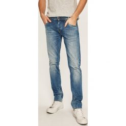 Pepe Jeans - Jeansy Spike. Niebieskie jeansy męskie Pepe Jeans, z aplikacjami. Za 399,90 zł.