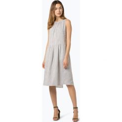 Weekend Max Mara - Sukienka damska z mieszanki lnu i jedwabiu, niebieski. Niebieskie sukienki damskie Weekend Max Mara, na imprezę, bez wzorów, bez kołnierzyka, bez rękawów. Za 799,95 zł.