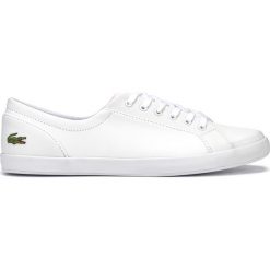 Lacoste Chaymon Bl Tenisówki Biały. Białe trampki męskie Lacoste, bez wzorów, ze skóry, bez zapięcia. Za 473,95 zł.