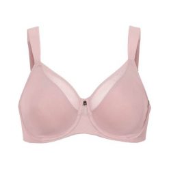 Triumph "Biustonosz ""Minimizer""" True Shape Sensation przydymiony róż female różowy 70G. Różowe biustonosze sportowe damskie Triumph, s, z haftami, z dżerseju. Za 189,00 zł.