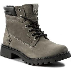 Trapery WRANGLER - Creek WL172500 Grey 55. Szare trapery damskie Wrangler, ze skóry, klasyczne. W wyprzedaży za 269,00 zł.