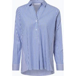 Opus - Bluzka damska – Firini, niebieski. Niebieskie bluzki damskie Opus, w paski, bez kołnierzyka, bez rękawów. Za 229,95 zł.