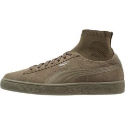 Trampki męskie: Puma SUEDE CLASSIC SOCK Tenisówki i Trampki wysokie olive night