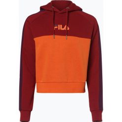 FILA - Damska bluza nierozpinana – Landers, lila. Czerwone bluzy damskie Fila, xs, bez wzorów, z krótkim rękawem, krótkie, bez kaptura. Za 249,95 zł.
