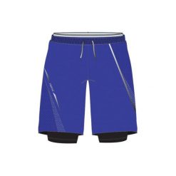 Spodenki do badmintona 990 męskie. Niebieskie spodenki i szorty męskie PERFLY, xl, bez wzorów, z elastanu. Za 79,99 zł.