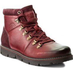 Botki męskie: Kozaki LASOCKI FOR MEN - MI08-C303-343-01 Czerwony Ciemny