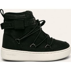 Moon Boot - Śniegowce dziecięce Pulse New York. Czarne śniegowce chłopięce Moon Boot, na zimę, bez zapięcia. Za 399,90 zł.