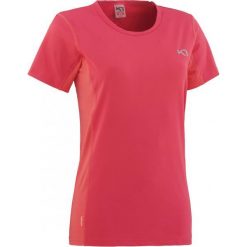 Kari Traa Koszulka Damska Nora Tee Fruit M. Różowe bluzki sportowe damskie Kari Traa, m, bez wzorów, z materiału, bez kołnierzyka, z krótkim rękawem, krótkie, bez kaptura, na fitness i siłownię. W wyprzedaży za 89,00 zł.