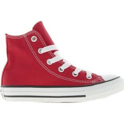 Converse - Trampki dziecięce Chuck Taylor All Star. Czerwone trampki dziewczęce Converse, z materiału. Za 219,90 zł.