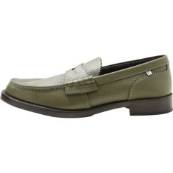Derby męskie: COLLEGE Półbuty wsuwane medium green