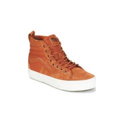 Buty Vans Sk8-Hi-MTE DX. Pomarańczowe trampki i tenisówki damskie Vans, bez wzorów, bez zapięcia. Za 293,30 zł.