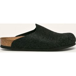 Birkenstock - Kapcie Amsterdam. Szare kapcie męskie Birkenstock, z materiału. Za 239,90 zł.