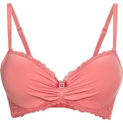 Biustonosz usztywniany bonprix dymny koralowy. Różowe biustonosze bonprix, bez wzorów. Za 37,99 zł.
