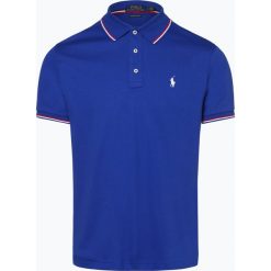Polo Ralph Lauren - Męska koszulka polo – Slim fit, niebieski. Niebieskie koszulki męskie Polo Ralph Lauren, xl, bez wzorów, z dżerseju, klasyczne, bez rękawów. Za 399,95 zł.