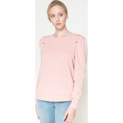 Vero Moda - Bluza. Szare bluzy damskie Vero Moda, s, bez wzorów, z bawełny, bez rękawów, bez kaptura. W wyprzedaży za 34,90 zł.