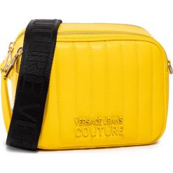 Torebka VERSACE JEANS COUTURE - E1VVBBQ6 71418 600. Żółte listonoszki damskie Versace Jeans Couture, bez wzorów, z jeansu, bez dodatków. W wyprzedaży za 589,00 zł.