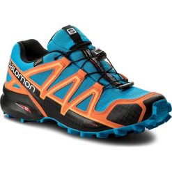 Buty SALOMON - Speedcross 4 Gtx GORE-TEX 401248 30 G0 Hawaiian Surf/Black/Skarlet Ibis. Pomarańczowe buty trekkingowe męskie marki Salomon, ze skóry ekologicznej, outdoorowe, salomon speedcross, gore-tex. W wyprzedaży za 469,00 zł.