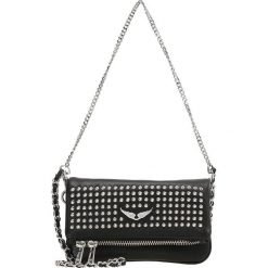 Torebki klasyczne damskie: Zadig & Voltaire ROCK NANO SPIKE Torba na ramię noir