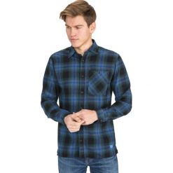 Jack & Jones Lumberjack Koszula Niebieski. Niebieskie koszule męskie Jack & Jones, s, w kratkę, z bawełny, bez kołnierzyka, z długim rękawem. Za 152,95 zł.