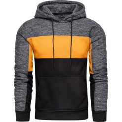 Bluza męska grafitowa z kapturem Recea. Szare bluzy męskie Recea, xl, bez wzorów, z bawełny, z kapturem, bez rękawów, z kapturem. Za 69,99 zł.