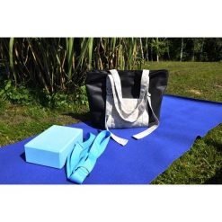 TORBA DO JOGI - 2 W 1 - TRENINGOWA I MIEJSKA. Niebieskie shopper bag damskie marki Pakamera, z syntetyku, duże. Za 135,00 zł.