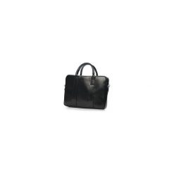 Skórzana Czarna Męska Torba Na Laptopa Solier Edynburg. Czarne torby męskie skórzane StylowaTorba, bez wzorów, ze skóry, eleganckie. Za 418,95 zł.