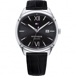 Tommy Hilfiger - Zegarek 1710365. Czarne zegarki męskie marki Fossil, szklane. Za 399,90 zł.