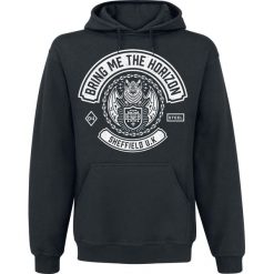 Bluzy męskie: Bring Me The Horizon Chained Bat Bluza z kapturem czarny