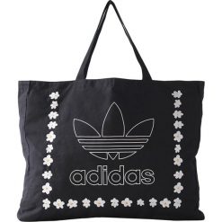 Torba w kolorze czarnym ze wzorem - (S)55 x (W)40 x (G)10 cm. Czarne torby podróżne Adidas, Reebok, z materiału. W wyprzedaży za 197,95 zł.