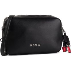 Torebka ICE PLAY - 19I 1W2M 7223 6916 9000 Black. Czarne listonoszki damskie Ice Play, bez wzorów, ze skóry ekologicznej, bez dodatków. Za 529,00 zł.