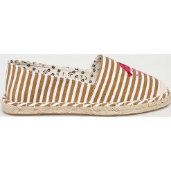 Haily's - Espadryle. Czarne espadryle damskie Haily's, bez wzorów, z materiału, bez obcasa, na obcasie. W wyprzedaży za 69,90 zł.