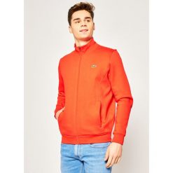 Bluza Lacoste SH7616. Pomarańczowe bluzy męskie Lacoste, m, bez wzorów, z elastanu, bez kołnierzyka, bez rękawów, bez kaptura. W wyprzedaży za 299,00 zł.