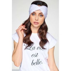 Opaska turban lc124 biały. Białe opaski damskie producent niezdefiniowany, bez wzorów. Za 29,00 zł.