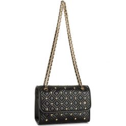 Torebki klasyczne damskie: Torebka TORY BURCH – Flemeing Stud Small Shoulder Bag 46362 Black 001