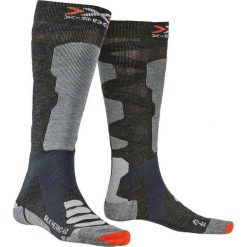 Skarpety X-SOCKS SKI SILK MERINO 4.0. Szare skarpetki damskie X SOCKS, bez wzorów. W wyprzedaży za 166,00 zł.