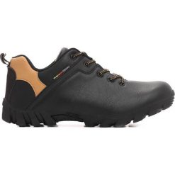 Czarne Buty Sportowe Ultra. Czarne buty sportowe męskie Born2be, ze skóry, na sznurówki. Za 119,99 zł.