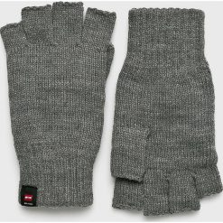 Jack & Jones - Rękawiczki. Szare rękawiczki męskie Jack & Jones, z dzianiny. W wyprzedaży za 59,90 zł.