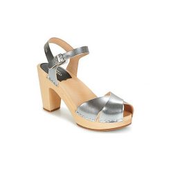 Sandały Swedish hasbeens MERCI-SANDAL. Szare sandały damskie marki Swedish hasbeens. Za 615,30 zł.