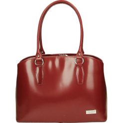 Torba - 4-118-M S ROS. Szare torebki klasyczne damskie Venezia, ze skóry. Za 299,00 zł.