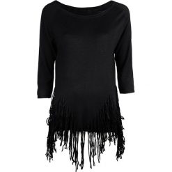 Fracomina Sweter "Fringe". Swetry damskie Fracomina, bez wzorów, z tkaniny, bez rękawów, bez kaptura. Za 179,00 zł.