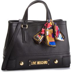 Torebka LOVE MOSCHINO - JC4041PP17LD0000 Nero. Czarne torebki klasyczne damskie Love Moschino, bez wzorów, ze skóry ekologicznej, klasyczne, bez dodatków. W wyprzedaży za 589,00 zł.