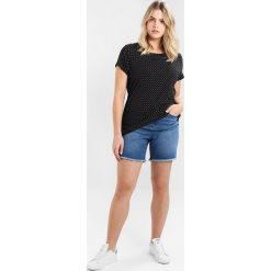 T-shirty damskie: Ragwear Plus MINT DOTS PLUS Tshirt z nadrukiem black