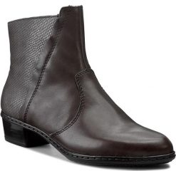 Botki damskie lity: Botki RIEKER - Y0769-45 Grey