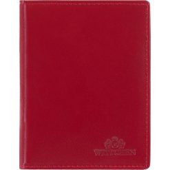 Etui na dokumenty. Czerwone etui damskie Wittchen, ze skóry. W wyprzedaży za 95,90 zł.