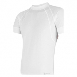 Sensor Męska Koszulka Coolmax Air White S. Białe odzież termoaktywna męska marki Sensor, s, z krótkim rękawem, outdoorowe. Za 125,00 zł.