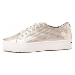 Tenisówki damskie: U.S. Polo Assn. Tenisówki Damskie Ronda Woven 36 Złoty